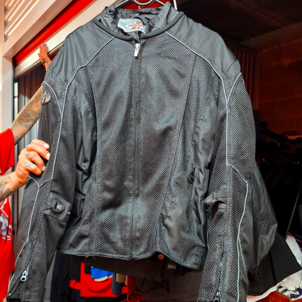Large men's joe rocket motorcycle jacket